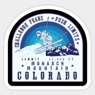 Ski Monarch Mountain Colorado Sticker